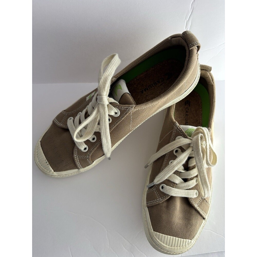 Cariuma Tan Camel Canvas Sneaker Women's Shoe Size 8 Unisex Men’s Size 6.5